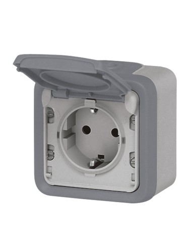 BASE ENCHUFE EXTERIOR IP55 SERIE PLEXO