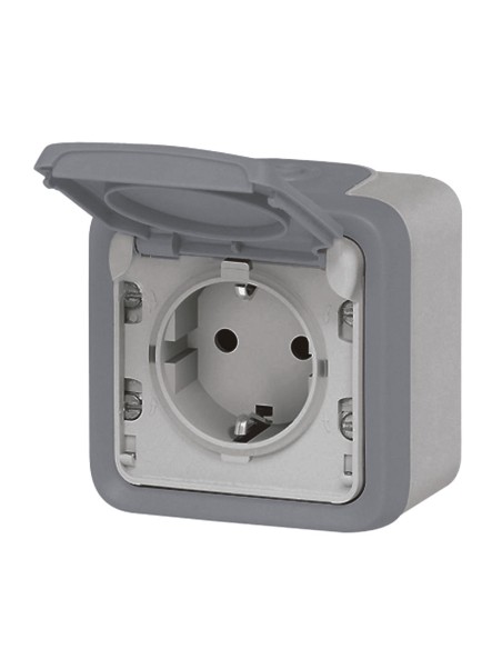 BASE ENCHUFE EXTERIOR IP55 SERIE PLEXO