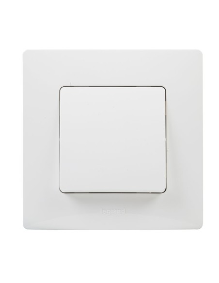 PULSADOR BLANCO SERIE NILOE
