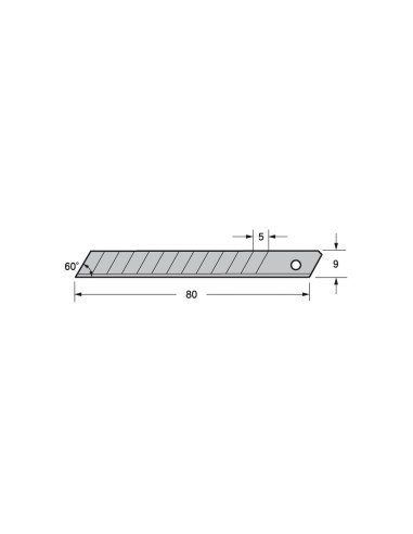 CUCHILLA LCB-30 100 UDS. TAJIMA