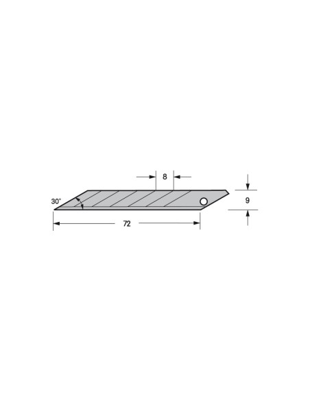 CUCHILLA LC-390 10 UDS. TAJIMA