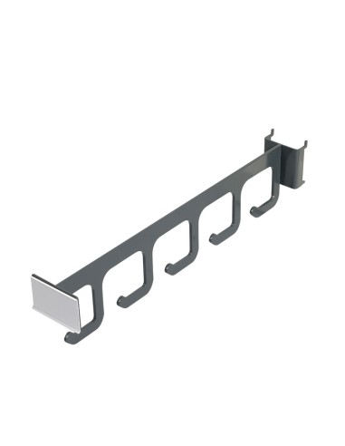 GANCHO SOPORTE 5 GANCHOS 42CM 2ud