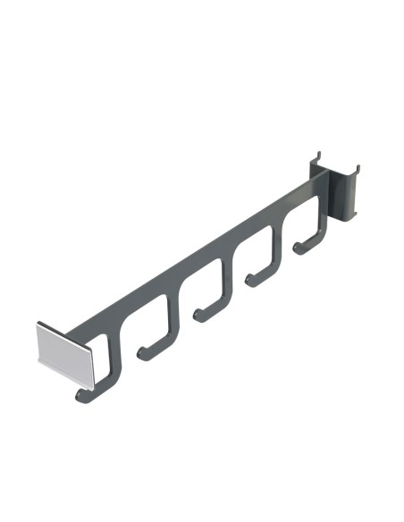 GANCHO SOPORTE 5 GANCHOS 42CM 2ud