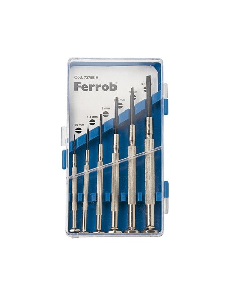 DESTORNILLADOR PREC.JGO.3+3 FERROB