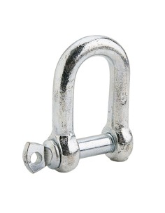 GRILLETE GALV.TIPO RECTO 6 MM.