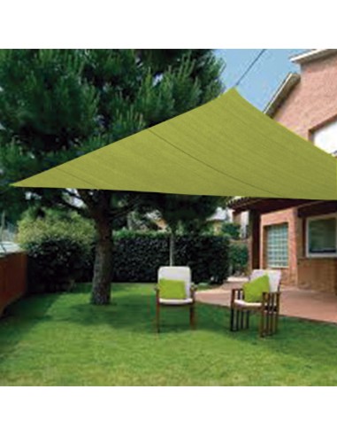 TOLDO VELA IMPERM. 5X5X5M. VDE.CLR
