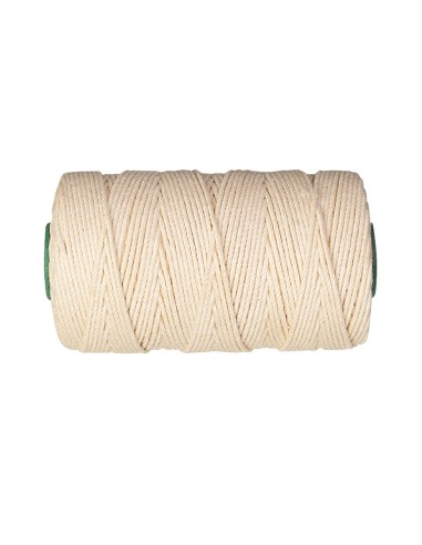 CORDÓN ALGODÓN TRENZADO 5 MM X 15 M.