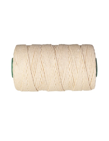 CORDÓN ALGODÓN TRENZADO 5 MM X 15 M.