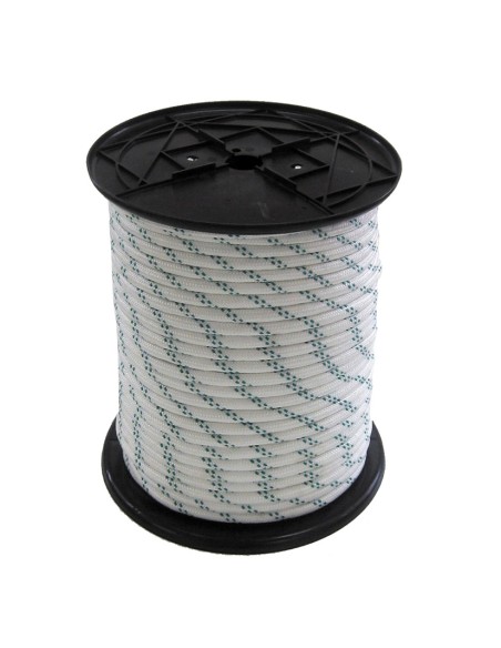 CUERDA NYLON TRENZADA M.T. 6 MM X 100 M.