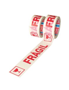 CINTA EMBALAJE "FRÁGIL" 50 MMX66M