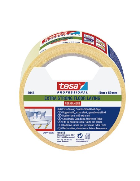 CINTA ADHES.DOBLE CARA TESAFIX 10 x 50