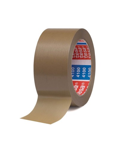 CINTA EMBAL. MARRÓN.PVC RUGOSO 50MMX66M