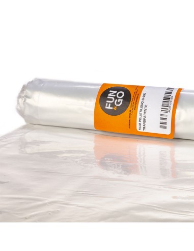 PLASTICO ROLLO 2X25M GALGA 200. TRANS.