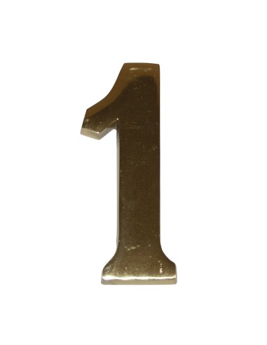 NUMERO LATON 10 CM Nº 1. EHL