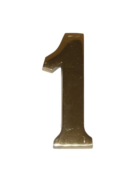 NUMERO LATON 10 CM Nº 1. EHL