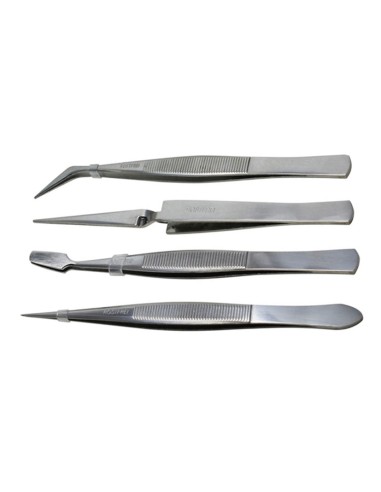 PINZA DE PRECISION JGO.4 INOX.
