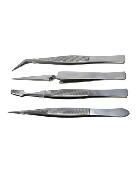 PINZA DE PRECISION JGO.4 INOX.