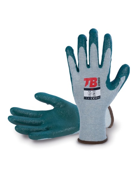GUANTE TÉRMICO 351 ALGODON GRIS T/8