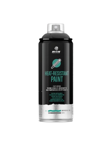 SPRAY PINTURA  ALTA TEMP. NEGRA 400 ML