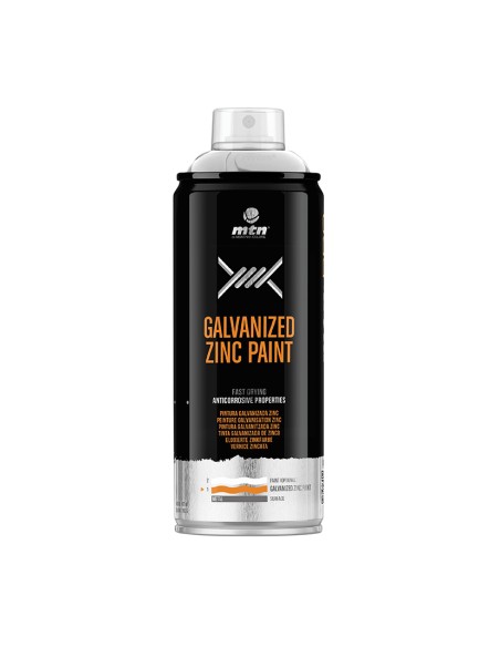 SPRAY PINTURA PLATA GALV. ZINC BR 400 ML