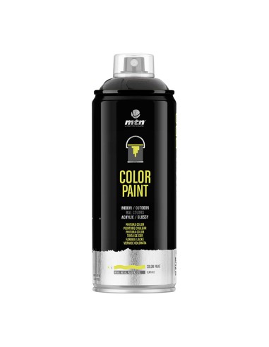 SPRAY PINTURA NEGRO SATINADO 400 ML