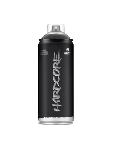 PINTURA SPRAY HARDCORE2 NEGRO BRILLANTE