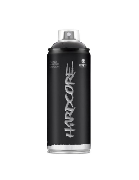 PINTURA SPRAY HARDCORE2 NEGRO MATE
