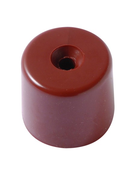 TOPE ALTO MARRON C/ TORNILLO Ø29x26mm 2U