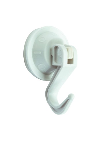 COLGADOR ARTICULADO VENTOSA Ø 44mm 2UN.