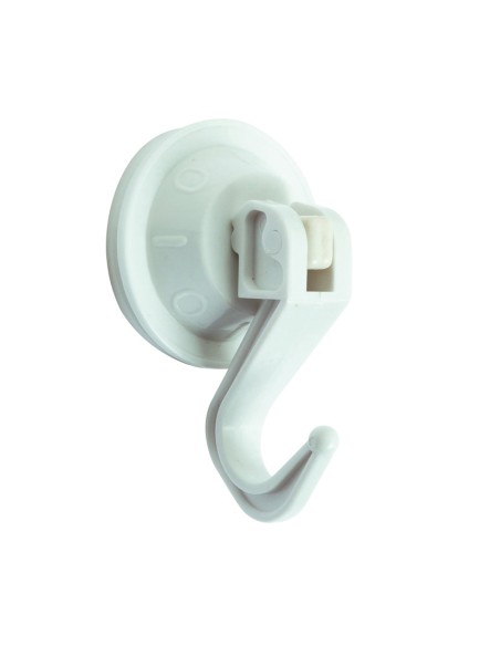 COLGADOR ARTICULADO VENTOSA Ø 44mm 2UN.