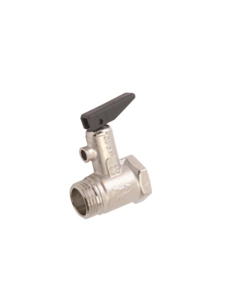 VALVULA SEGURIDAD TERMO 8,5 BAR M-H 1/2"