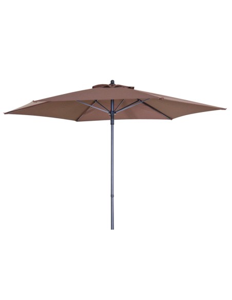 PARASOL METAL. 210CM.32 MM. 6UD.COL MARR