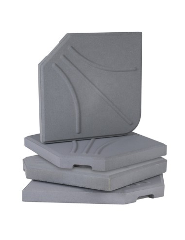 PIE CEMENTO PARASOL LATERAL 25 KG.