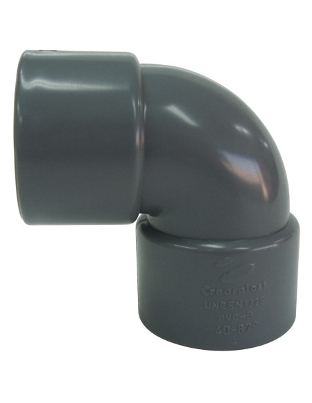 ACC.PVC. CODO HEMBRA-HEMBRA 40-87º
