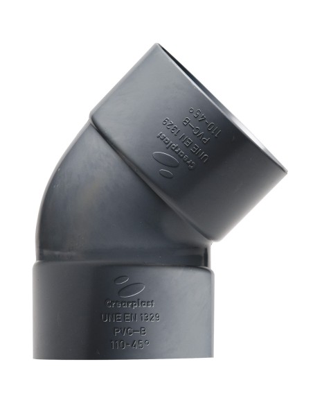 ACC.PVC. CODO HEMBRA-HEMBRA 40-45º