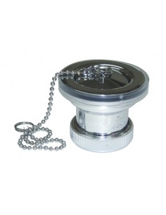 VALVULA LAVABO/BIDE, INOX.1.1/4-32MM CR.
