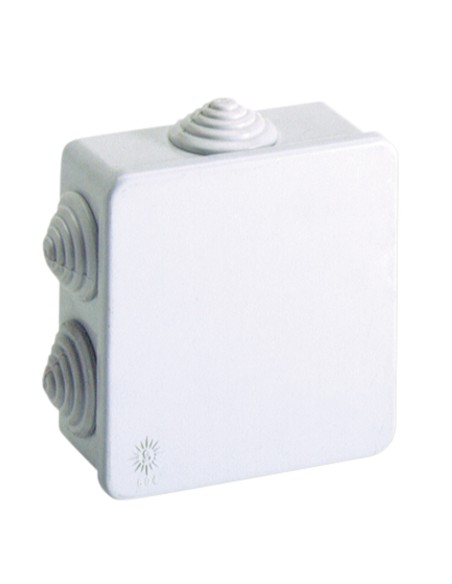 CAJA ESTANCA 80X80 CONOS 20MM.