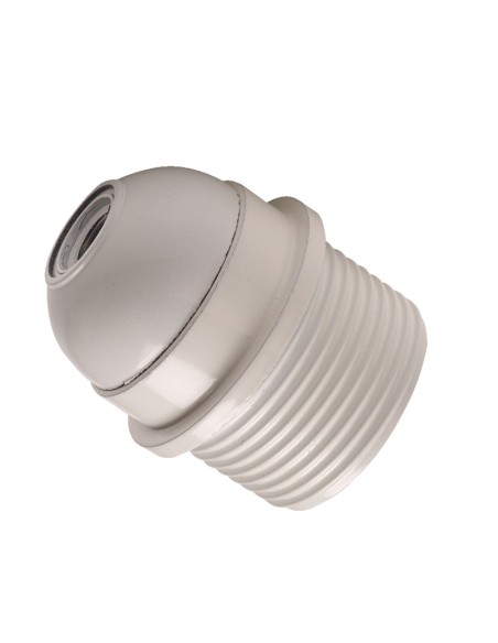 PORTALAMPARAS C/TOPE BLANCO E-27