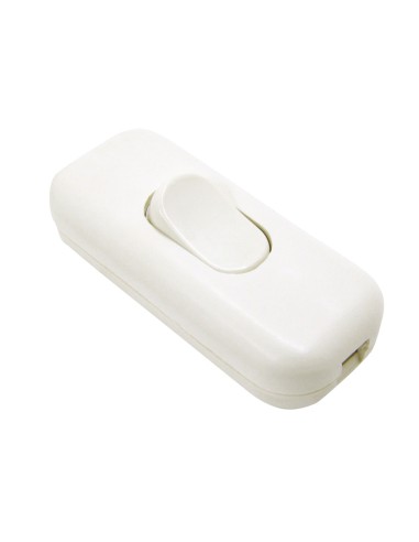 INTERRUPTOR DE PASO 2 A. 250 V. BLANCO