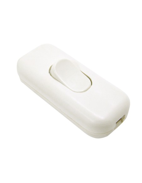 INTERRUPTOR DE PASO 2 A. 250 V. BLANCO