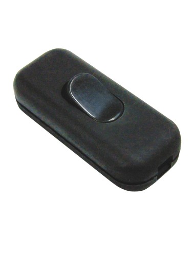 INTERRUPTOR DE PASO 2 A. 250 V. NEGRO