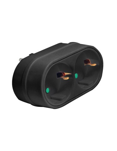 ADAPTADOR ENCHUFE FRONTAL DOBLE  NG
