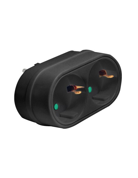 ADAPTADOR ENCHUFE FRONTAL DOBLE  NG