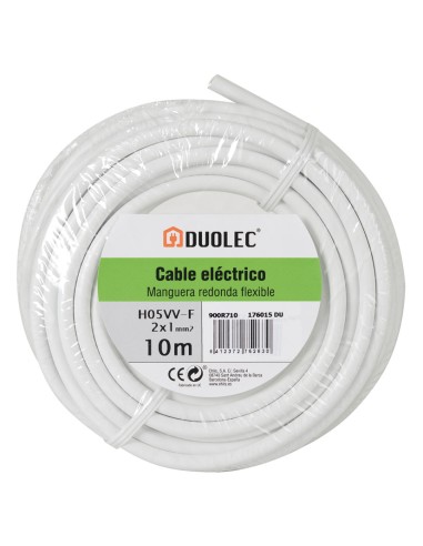 CABLE ELECT.MANG.RED 3X1,5 25M BL DUOLEC