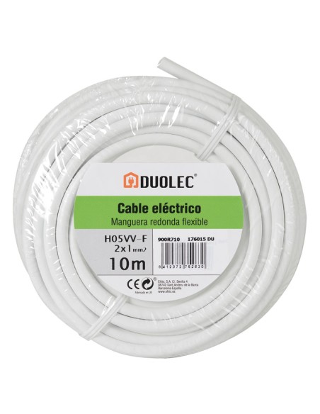 CABLE ELECT.MANG.RED 3X1,5 25M BL DUOLEC