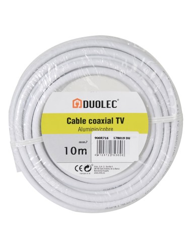 CABLE COAXIAL ANTE.TV ALUM/COBRE 25M  DU