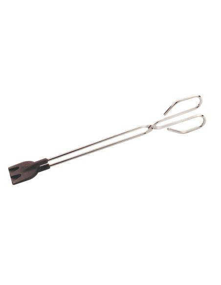TENACILLA PALAS 30CM.INOX/NYLON