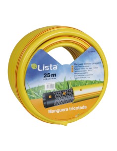 MANGUERA TRICOTADA. 19 MM X 25 M LISTA