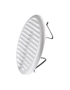 REJILLA REDONDA C/MUELLE 140MM.P.P.