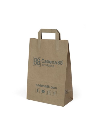 BOLSA PAPEL C 88 22X32 CM. CJA.400 UN.